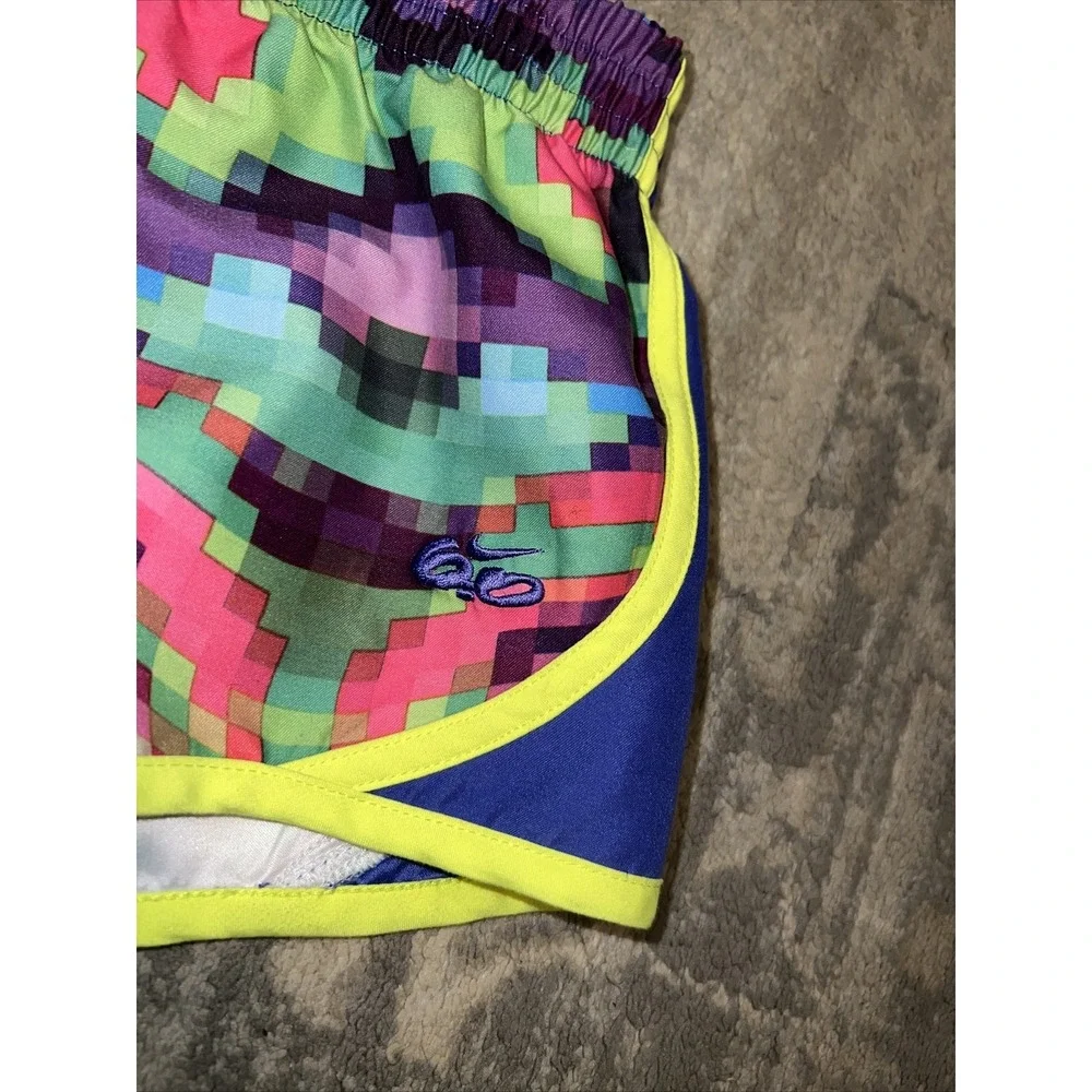 Girls Youth Nike‎ 6.0 Multi Color Athletic Shorts Size X-Large